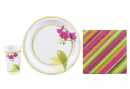 Einwegteller Partyteller 23 cm 10er Pack Saigon Summer