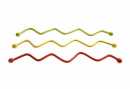 3er Set Spargelbinder Silly Twist Limettengr&uuml;n...