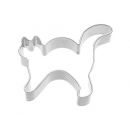 Ausstechform Halloween-Katze Weißblech 8,5 cm