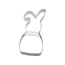 Ausstechform Hase mit Schlappohr Edelstahl 19,5 cm