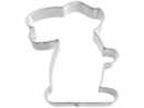 Ausstechform Hase stehend, Edelstahl 6,5 cm