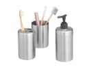 Badaccessoires Set Edelstahl 3 tlg.