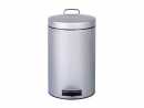 Brabantia Abfalleimer Treteimer metallgrau 12 ltr. rund