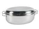 Bräter Edelstahl 7,5 ltr. 38x26 cm oval auch...