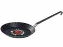 Schmiedeeiserne Bratpfanne 24 cm mit Hakenstiel