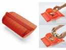 Mikrowellen Dampfbox rot 24x12x5 cm