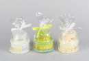 Deko Kerze Happy Birthday farbig sortiert 8 x 8 cm