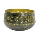 Deko-Schale 13,5x21 antik gold