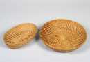 Dekoschale Rattan Locker rund ø 25 x 8 cm