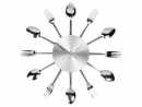 Design Wanduhr Gabel Messer L&ouml;ffel Fork Knife...