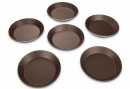 Dessertformen Tartlettformen glatt 6 Stk. 10 cm