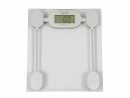 Digitale Personenwaage Felicia bis 180 kg Glas silber