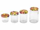 Einkochglas Einmachglas mit Deckel Obst 440 ml 6 Stk.