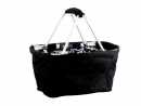 Einkaufskorb Shopper schwarz faltbar 25 ltr.