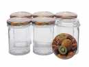 Einkochglas Einmachgl&auml;ser ohne Deckel 230 ml 6 Stk.