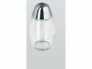 Emsa Salzstreuer Pfefferstreuer Scandic 60 ml Glas chrom