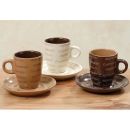 Espressotassen mit Untere 3er Set Keramik