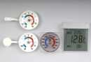 Fensterthermometer Thermometer rauchtopas, 7,5x7,5 cm