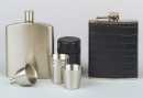 Flachmann-Set schwarz
