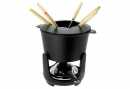 Fondue-Set Siena Gusseisen 10 tlg. Fonduegabeln mit...
