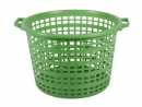 Gartenkorb Laubkorb rund 25 kg 46x31 cm gr&uuml;n