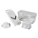Genius Reibe Speed Slicer 4 tlg. weiß transparent