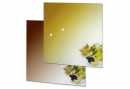 Glas-Magnettafel Olive ca35x35