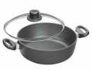 Woll Guss Kasserolle 26 cm 3,5 ltr. mit Glasdeckel