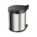 Hailo Einbau Abfallsammler 15 ltr. Edelstahl