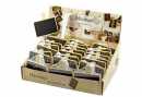 Display Mini Memoboard Notizboard Tafel Holz 5x7 cm
