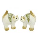 Katze Mosaik 2-sortiert 15cm