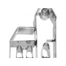 Keksausstecher Ausstechform Kirche Edelstahl 6 cm Birkmann