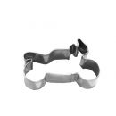 Keksausstecher Ausstechform Motorrad Edelstahl 6,5 cm...