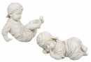 Kinderfigur Kind liegend L 42 cm, H 17 cm