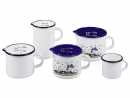 Kochtopf Milchtopf emailliert 1,25 ltr. 12 cm