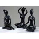 Kunstharzfigur Yoga 30cm so.