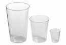 Kunststoff-Becher, klar Pfiff-Kuss Trinkbecher, 10...