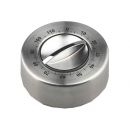 Kurzzeitmesser mechanisch Eieruhr Timer Edelstahl 120 Min