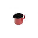 Milchtopf mit Ausguss Emaille 0,5 ltr.