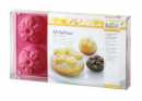 Birkmann Silikon Motivbackform Millefleur Dahlien mittel...