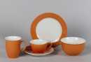 Flirt Müslischale Doppio orange 14 cm