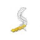 Obstkorb Obstrutsche Orangenrutsche Chrom 42,5 cm
