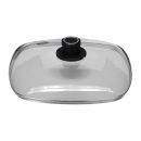 Pfannendeckel Glasdeckel f&uuml;r Wollpfannen 20X20 cm