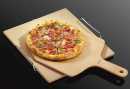 Pizzastein mit Gestell 38x33,5x1 cm