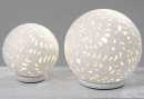 Porzellan-Lampe Lesley Boltze weiss ø 18 cm, H...