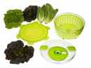 Salatschleuder plus Vorratsdose mit Deckel transparent...