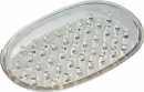 Seifenablage oval 130x86 mm transparent