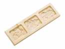Spekulatiusform Backform 23,5x7 cm aus Ahornholz