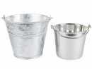 Stahlblecheimer Pflanzeimer 12 ltr. verzinkt 30 cm