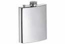 Taschenflasche Flachmann Edelstahl poliert 200 ml